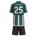Manchester United Jadon Sancho #25 Replika Babykläder Borta matchkläder barn 2023-24 Korta ärmar (+ Korta byxor)